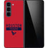 NFL Houston Texans Red Performance Series Galaxy Z Fold5 5G Skin